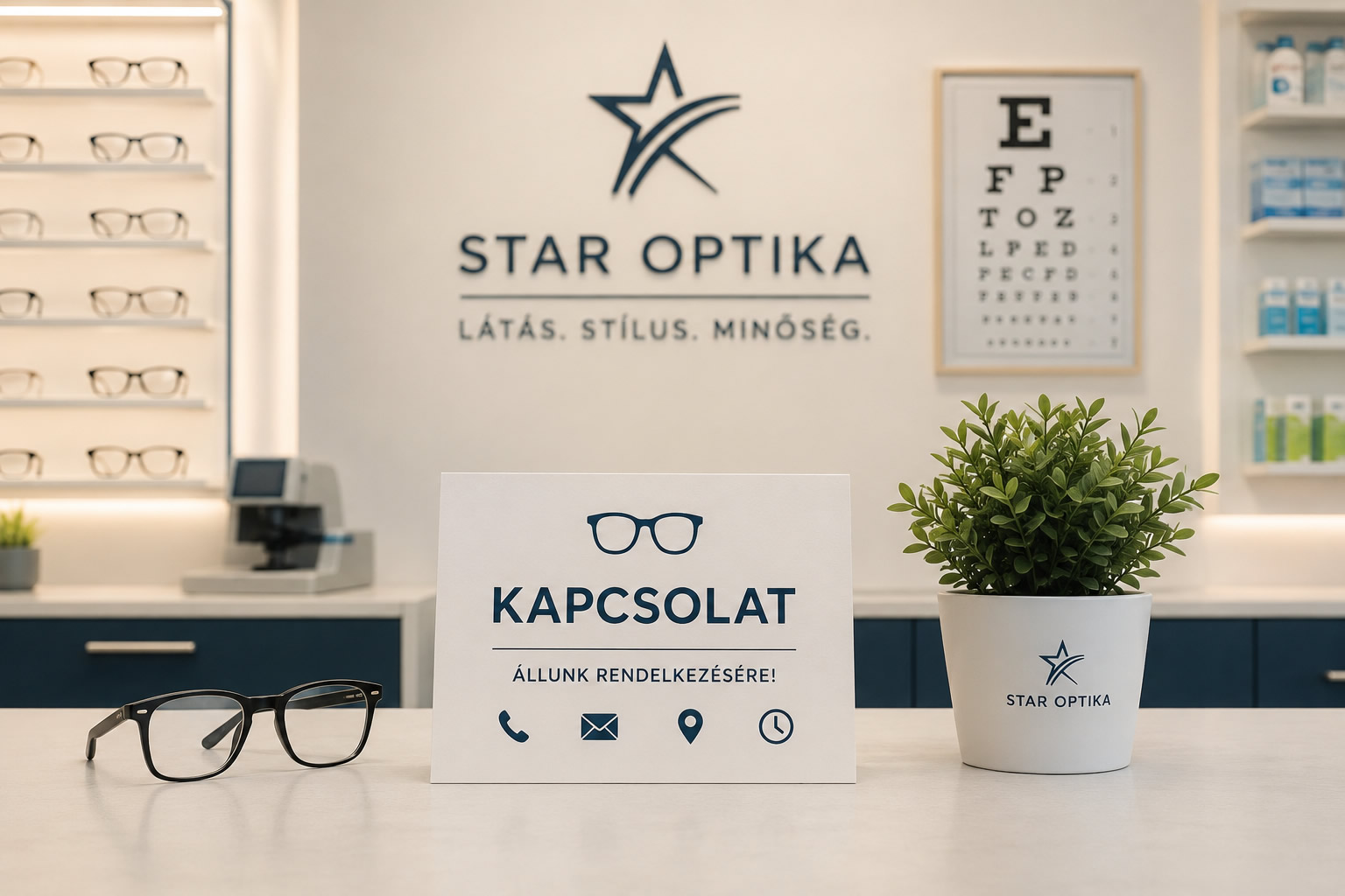 Optikus szakértőink várják megkeresését